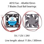 4010 Fan - Dual Ball bearing