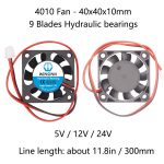 4010 Fan - Hydraulic bearing